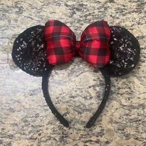 Plaid bow Minnie ears